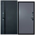 Дверь входная металлическая DIVA ДХ-46 2050x860 Правая Черный кварц - Н10 Силк маус, УТ-00076761