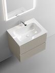 Тумба с раковиной Sancos Snob T SNT60CE 59 см подвесная, Beige Soft