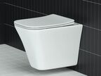 Унитаз подвесной Ceramica Nova Mono CN1902 с сиденьем микролифт, белый
