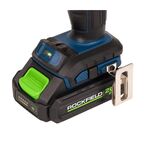 Дрель-шуруповерт аккумуляторная ударная Rockfield RF2052K, 20 В Li-ion 2x2 Ач