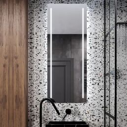 Зеркало для ванной Omega Glass Kascata SD86 с подсветкой 60x150 см