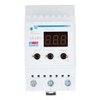 Реле напряжения модульное Новатек РН-106 220 В 60 А тип AC 1P+N
