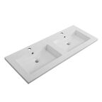 Керамическая раковина Cezares 121 см CZR-8070-120-2 белая