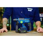 Перфоратор аккумуляторный бесщеточный SDS-plus Rockfield RF2254BK, 20 В Li-Ion 4 Ач, 2 Дж