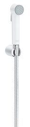 Набор для гигиенического душа GROHE Tempesta-F (гигиенический душ, настенный держатель, шланг 1250 мм), белая луна (26356IL0)