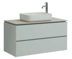Мебель для ванной Allen Brau Infinity 100 см папирус матовый