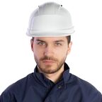 Каска защитная Delta Plus Quartz Up IV белая с храповиком (QUARUP4BC)