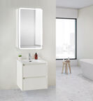 Зеркальный шкаф с подсветкой BelBagno Marino 50x80 SPC-MAR-500/800-1A-LED-TCH белый