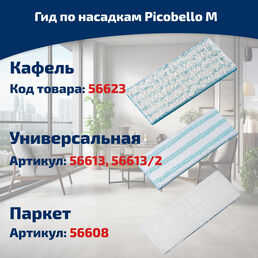 Насадка для швабры Leifheit Picobello M super soft