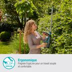 Кусторез аккумуляторный Gardena Comfortcut 50/18V P4A 18 Вт