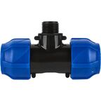 Тройник комбинированный Valfex 25x1/2"x25 мм НР полипропилен 1210022501225