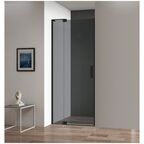 Душевая дверь Cezares SLIDER 700x1950 (тонированное стекло) черный матовый SLIDER-B-1-70/80-GRIGIO-NERO