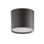 LED светильник накладной с рассеивателем HD017 10W (черный) 4100K 88х75,720лм, 1/30