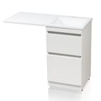 Накладная раковина Style Line Даллас 130 см СС-00000540 правая, белая