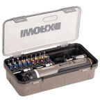 Отвертка аккумуляторная Worx WX242, 4В, 5Нм, 2Ач, набор оснастки.