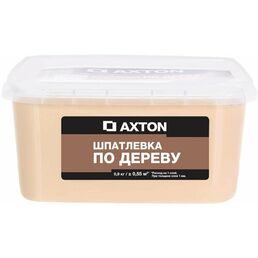Шпатлёвка (шпаклевка) Axton для дерева 0.9 кг сосна