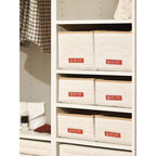 Ящик с отделениями Casy Home For Professionals 50x22x18см, молочный