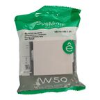 Выключатель встраиваемый Systeme Electric W59 1 клавиша, цвет белый
