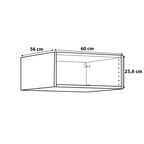 Каркас навесной Delinia 60x26x56 см ЛДСП цвет белый