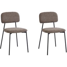 Стул Stool Group Chao коричневый черные ножки 2 шт. арт.УТ000040819