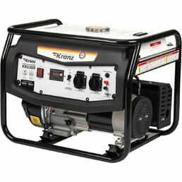 Kranz Генераторы KR-16-1133 Генератор бензиновый KR3300, 3,3кВт, 230В, 15л, ручной стартер