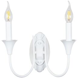 Бра подвесное с цоколем е14 Arte Lamp Collinetta A4094AP-2WH подсвечник
