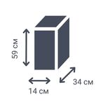 Колонка газовая Oasis 59x34x14 см 10 л/мин рисунок башня