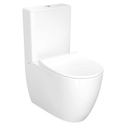 Напольный пристенный безободковый унитаз Vitra Sento Rim-ex BTW 9830B003-7203