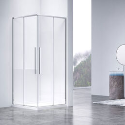 Душевой уголок Vincea Slim-N 100x80 VSS-4SN8010CL стекло прозрачное, профиль хром
