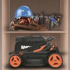 Газонокосилка аккумуляторная Worx WP770E 40 В 34 см 2x2.5 Ач АКБ и ЗУ входит в комплект