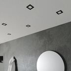 Спот светодиодный встраиваемый влагозащищенный Inspire Extraf XS под отверстие 75мм 1м² регулируемый белый свет цвет черный