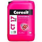 Грунтовка глубокого проникновения Ceresit CT 17 PRO, 5 л