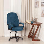 Компьютерное кресло TC Comfort синее 66х46х133 см (19387)