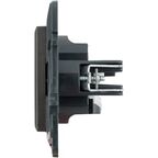 Розетка компьютерная RJ45 категория 5e UTP - Legrand Structura - магнезиум