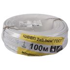 Провод Ореол ШВВП 2x0.5 100 м ГОСТ цвет белый