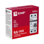 УЗО EKF PROxima ВД-100 63А 1P+N тип AC 300 мА 4,5 кА (elcb-2-63-300-em-pro)