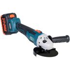 УШМ аккумуляторная бесщеточная Alteco CAGB 18-125 Li BL, 125 мм, 20 В Li-ion 1x4 Ач