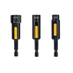 Набор магнитных головок DEWALT, 3 шт., DT7460