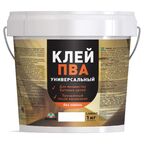 Клей ПВА для внутренних работ поливинилацетат 1 кг