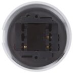 Выключатель проходной накладной Electraline Bironi Ретро на одно положение, цвет белый