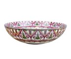 Накладная раковина Bronze de Luxe Nafisa 41 см 6008 с узорами