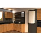 Накопительный водонагреватель электрический 100 л Ariston Velis Style R 100 3700725 2.4 кВт эмалированная сталь мокрый ТЭН