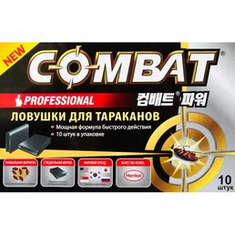 Ловушка для тараканов Combat Professional 10 шт.