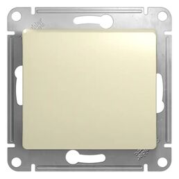 Выключатель встраиваемый Systeme Electric Glossa 1 клавиша цвет бежевый