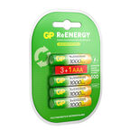 Аккумулятор GP Batteries AAA мизинчиковый LR03 1,2 В 1000 мАч (4 шт.)