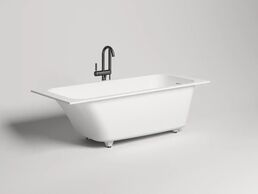 Ванна из искусственного камня Salini  Orlanda Kit S-stone  160x70 102125M белая матовая, встраиваемая