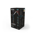 Светильник настольный Gauss Qplus GTL502 8W 500lm 3500-5500K 170-265V черный диммируемый LED