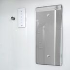 Душевая кабина AvaCan 110x110 D511SEL стекло матовое, профиль хром, с электрикой