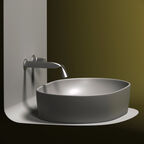 Раковина накладная Ceramica Nova Element 60 см CN6047MH антрацит матовая