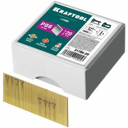 KRAFTOOL тип 23GA (P0.6) 20 мм, 10 000 шт, шпильки для нейлера (31786-20)